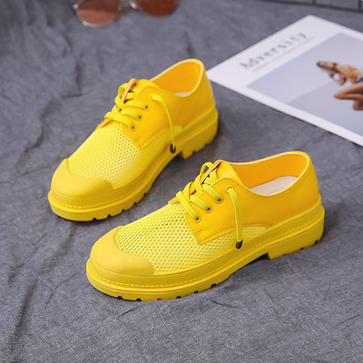 Új modell alkalmi női cipők sárga, fehér és fekete színekben