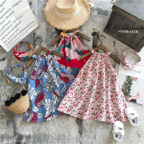 Színes gyerekruha lányoknak három színben