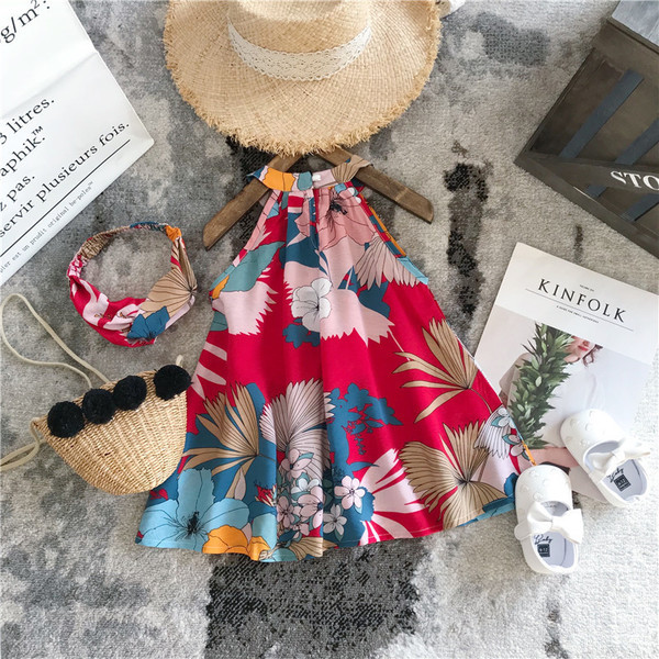 Színes gyerekruha lányoknak három színben