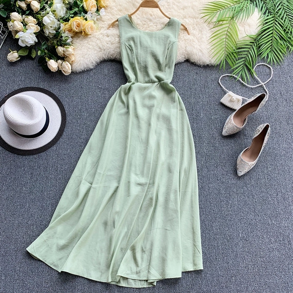 Rochie de dama de vara model lung in mai multe culori