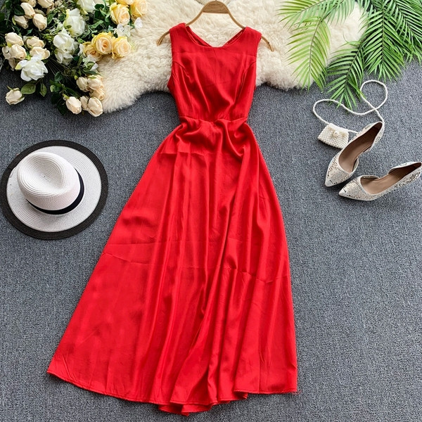 Rochie de dama de vara model lung in mai multe culori