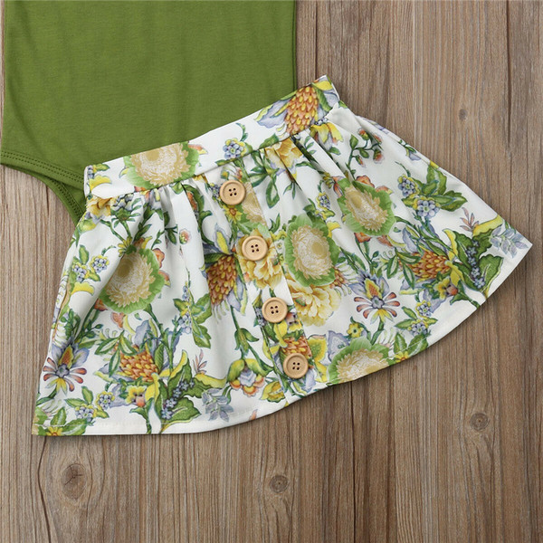 Set body bebe modern + fusta pentru fete