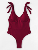 Stílusos fürdőruha megkötős három színben