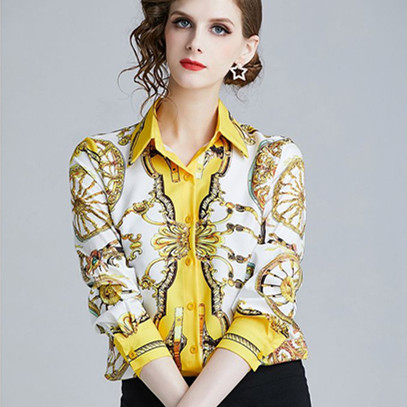 Modern női ing érdekes mintával