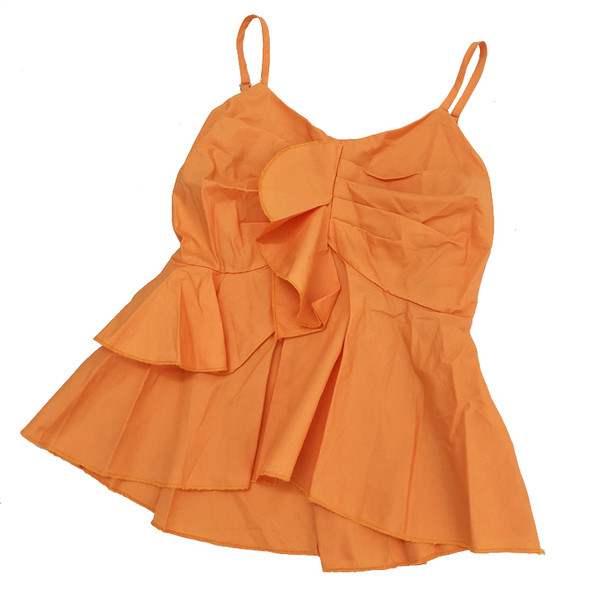 Maieu elegant de damă, cu bretele subțiri cu decolteu în V, în mai multe culori