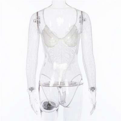 Body de dama din dantela cu cupe dure in doua culori