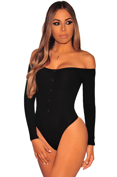 Body de dama modern cu maneci lungi in trei culori