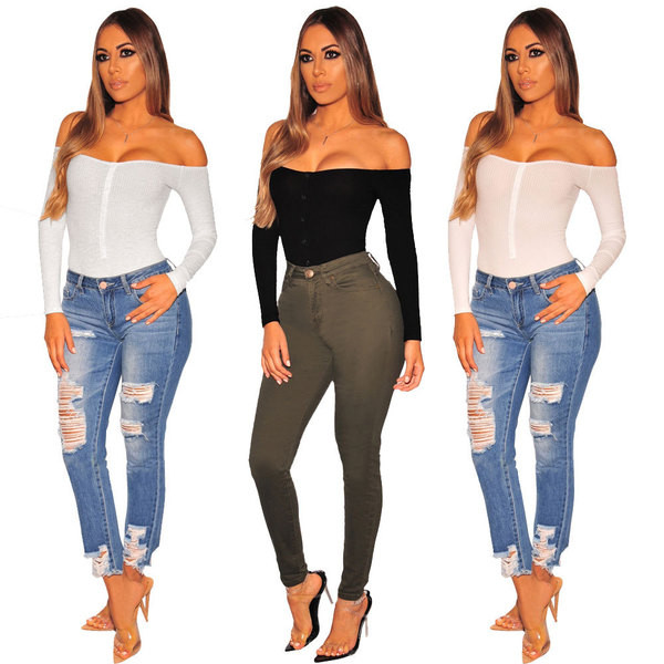 Body de dama modern cu maneci lungi in trei culori