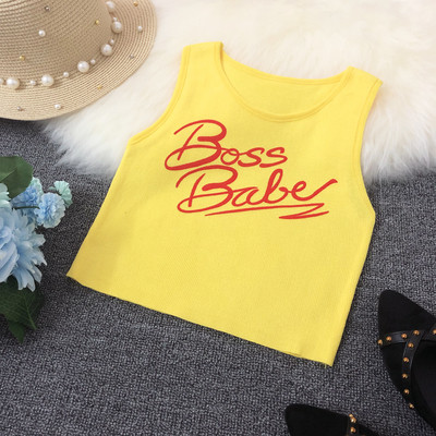 Maieu casual dama scurt model cu inscriptie colorata