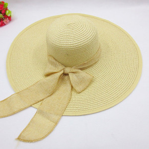 Palarie de dama de vara cu panglica si franjuri in mai multe culori