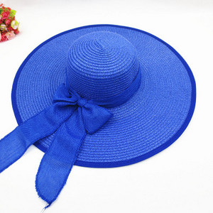 Palarie de dama de vara cu panglica si franjuri in mai multe culori