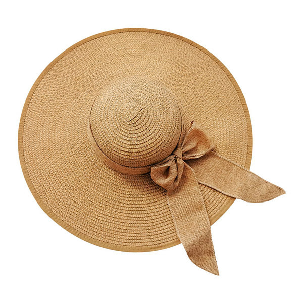 Palarie de dama de vara cu panglica si franjuri in mai multe culori