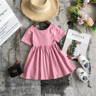 Alkalmi gyerekruha lányoknak fekete és rózsaszín színben