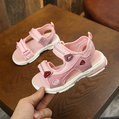 Детски ежедневни сандали в два цвята-за момичета