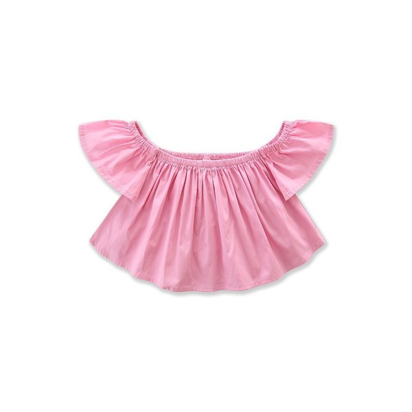 Set copii model nou pentru fete in blugi din doua parti + maiou