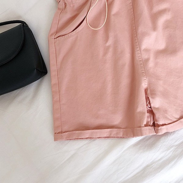 Salopeta casual de dama in alb, roz si negru