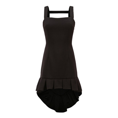 Rochie eleganta de dama cu spatele gol in doua culori