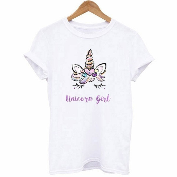 Hétköznapi női póló új modellje fehér mintával