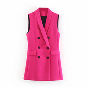 Дамски елегантен елек в два цвята