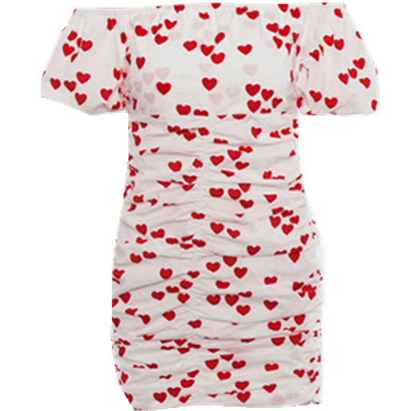 Rochie de vară de damă cu umerii goi și mâneci scurte umflate