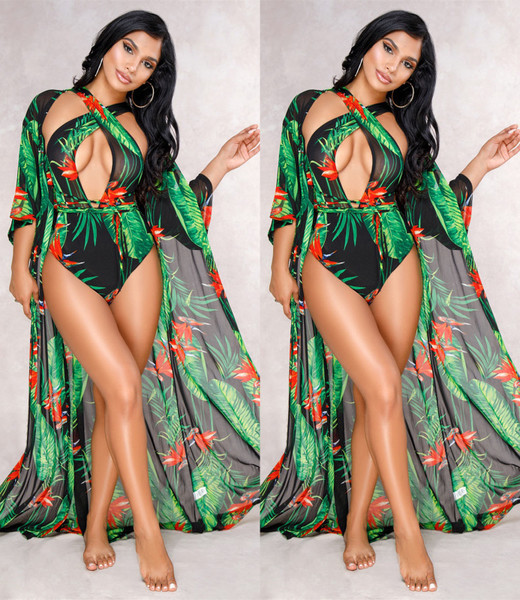 Set HIT de costum de baie complet + pareo în două modele diferite