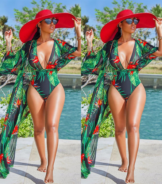 Set HIT de costum de baie complet + pareo în două modele diferite