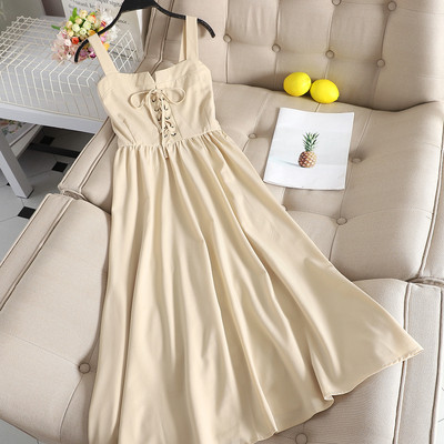 Rochie de dama modern croiala cu cravate incrucisate in mai multe culori