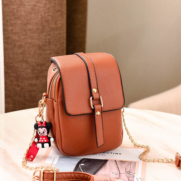 Geanta de dama eleganta cu maner lung si fermoar in mai multe culori