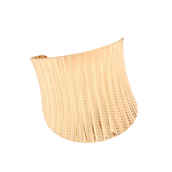 Brățară de damă modernă de culoare auriu și argintiu