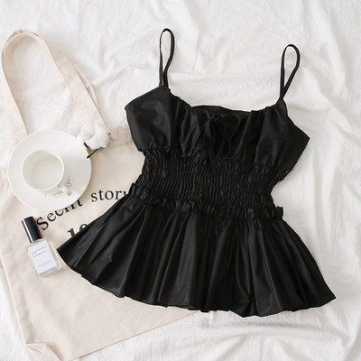 Maiou de dama model nou cu bretele subtiri in mai multe culori