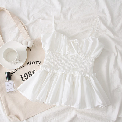 Maiou de dama model nou cu bretele subtiri in mai multe culori