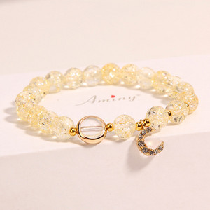 Дамска модерна гривна в няколко цвята с камъни