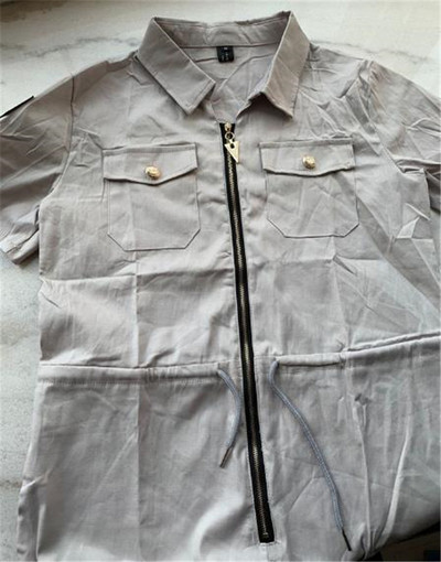 Modern női overall több színben cipzárral