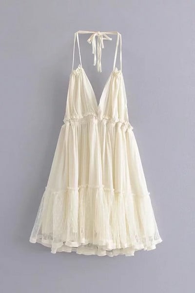 Rochie casual dama de vara cu decolteu in V