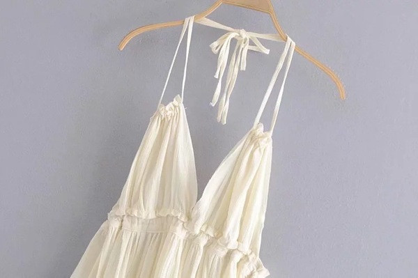 Rochie casual dama de vara cu decolteu in V