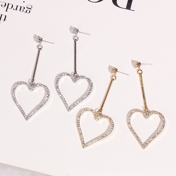 Női felső fülbevaló arany és ezüst színben