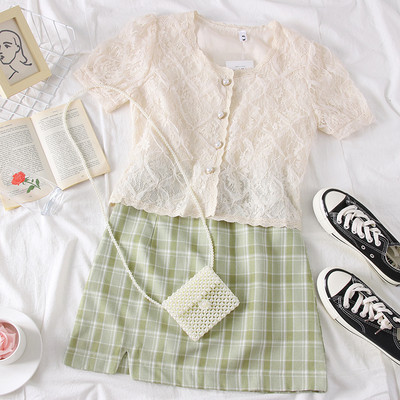 Set elegant de dama din doua parti bluza + fusta