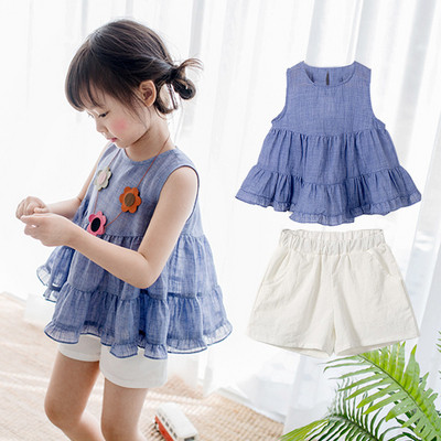 Modern gyerek szett felső + nadrág lányoknak