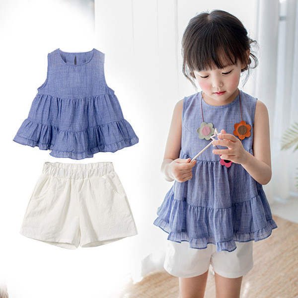 Modern gyerek szett felső + nadrág lányoknak