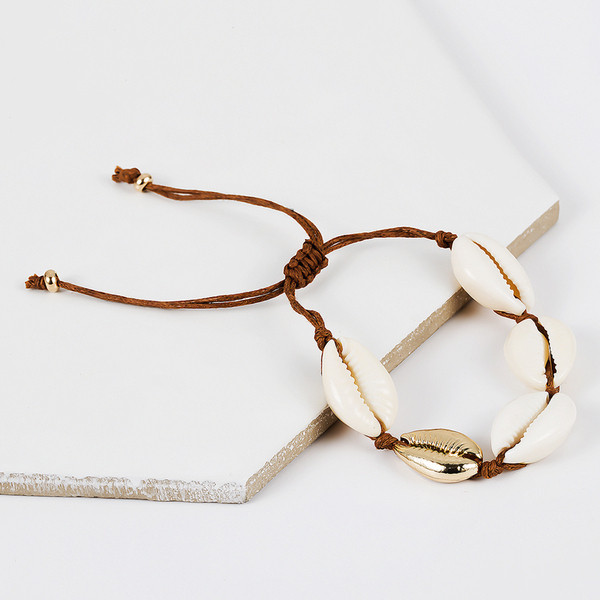 Bratara de dama actuala cu midii in doua culori