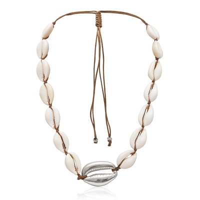 Colier de vara de dama din aur si argint - doua modele