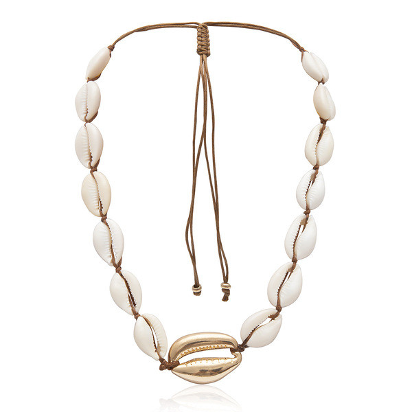 Colier de vara de dama din aur si argint - doua modele