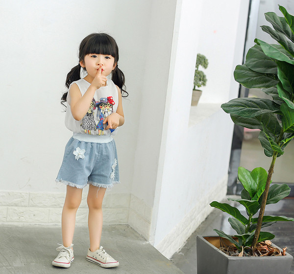 Set de zi cu zi pentru copii + blugi pentru fete