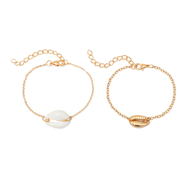 Set doua bratari de dama din aur si argint