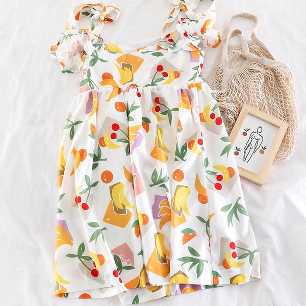 Rochie de vara dama cu aplicatie colorata - model larg