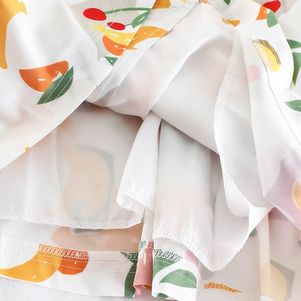 Rochie de vara dama cu aplicatie colorata - model larg