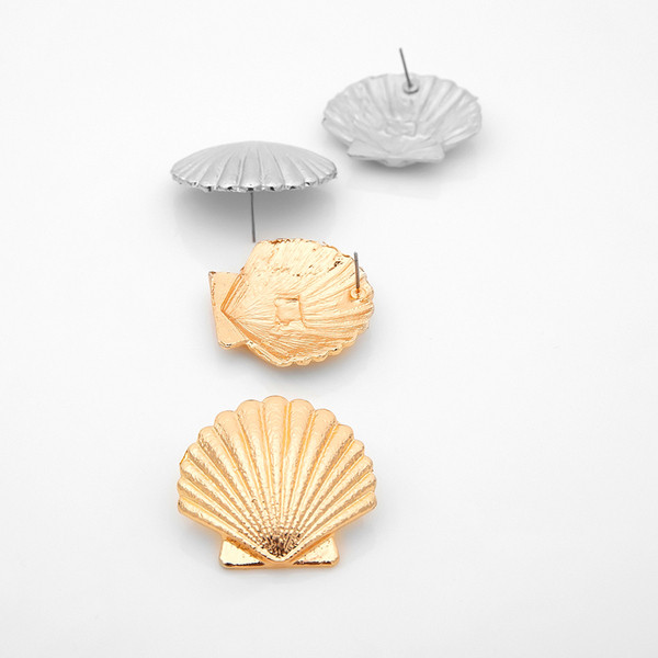 Cercei de dama moderni model nou din aur si argint