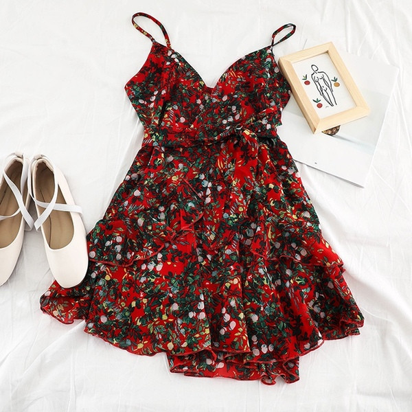 Rochie de vara dama cu bretele subtiri in mai multe culori