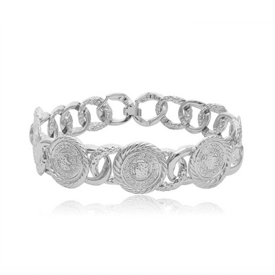 Modern női choker arany és ezüst színben