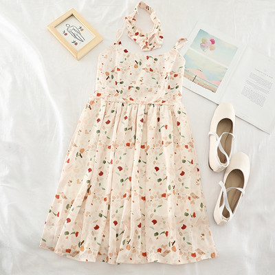 Rochie casual de dama cu aplicatie in doua culori